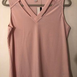 Nine West M Light Pink Blouse